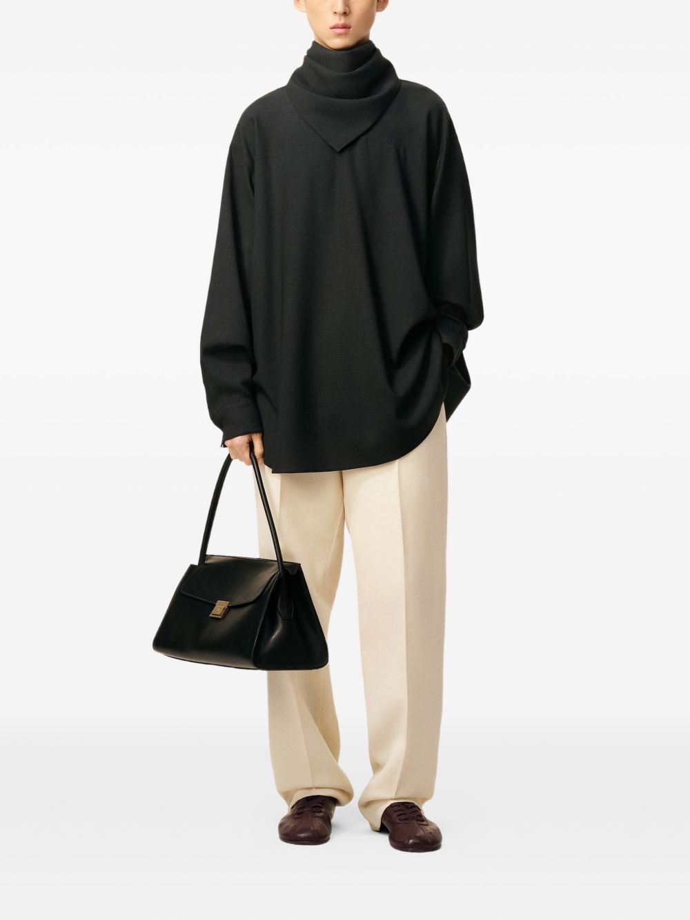 Ami Paris Shirts Grey Wool