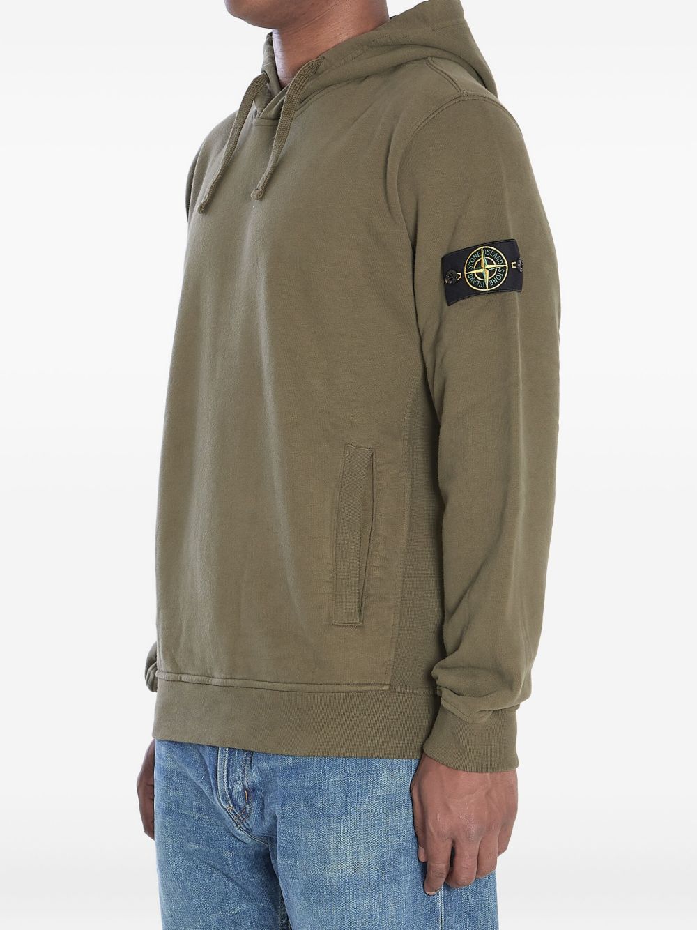 Stone Island Sweaters Green Cotton