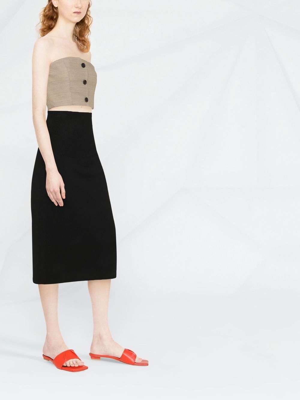 Victoria Beckham Skirts Black Viscose