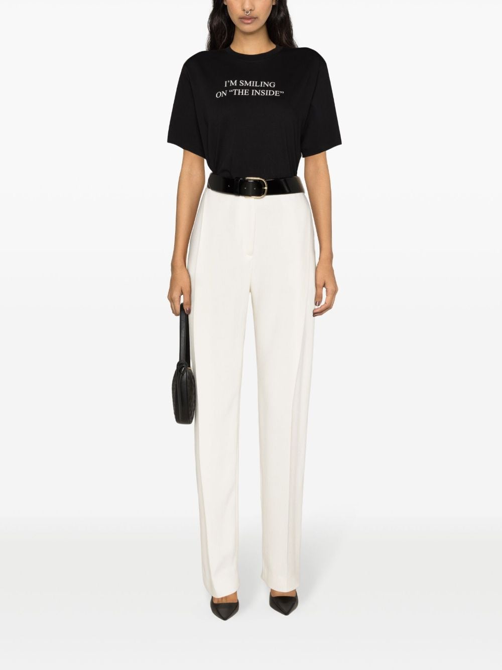 Victoria Beckham T-Shirts And Polos Black