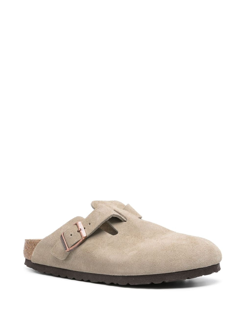 Birkenstock Sandals Dove Grey Furs & Skins->suede100.0 %