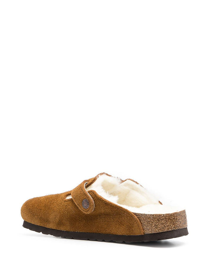 Birkenstock Sandals Leather Brown Furs & Skins->suede100.0 %