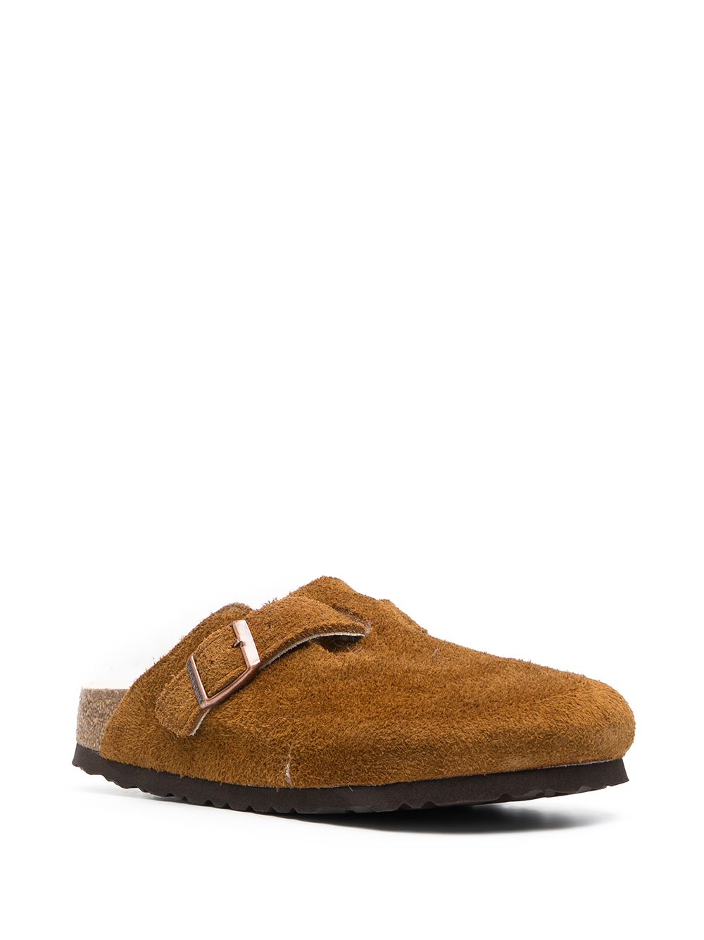 Birkenstock Sandals Leather Brown Furs & Skins->suede100.0 %