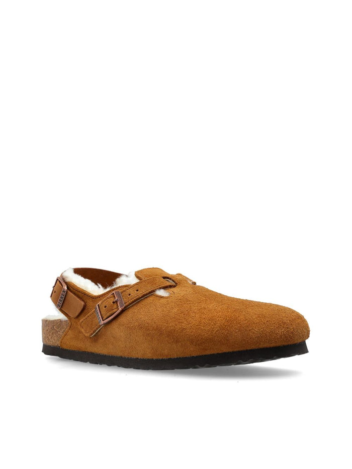 Birkenstock Sandals Leather Brown Furs & Skins->suede100.0 %