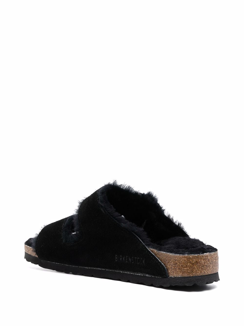 Birkenstock Sandals Black Furs & Skins->suede100.0 %