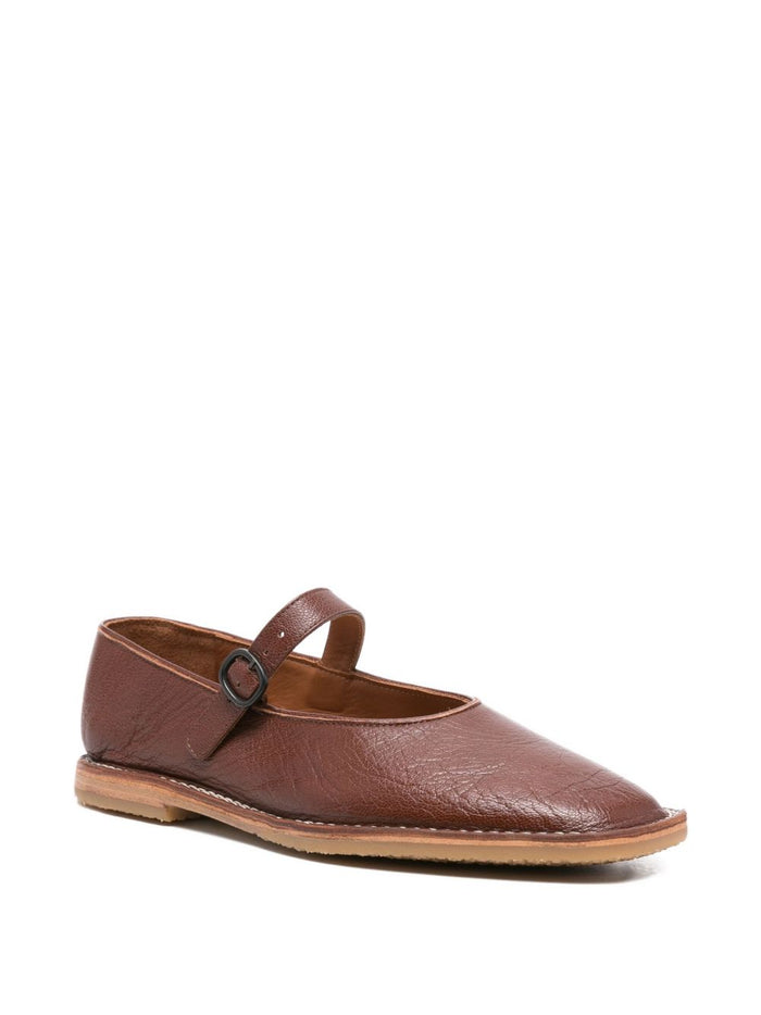 Hereu Flat Shoes Brown