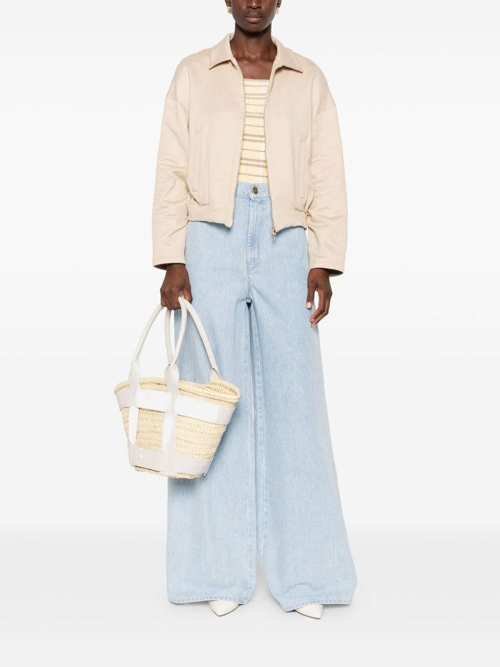 Max Mara Jeans Clear Blue Cotton