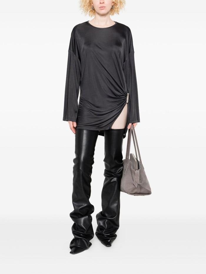 The Attico Dresses Grey Viscose