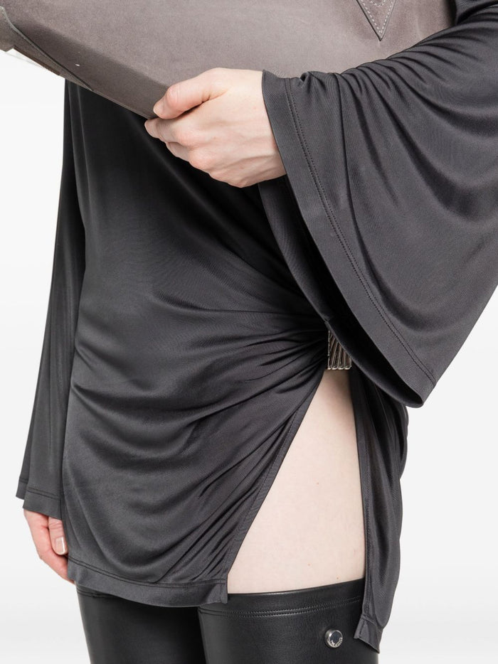 The Attico Dresses Grey Viscose