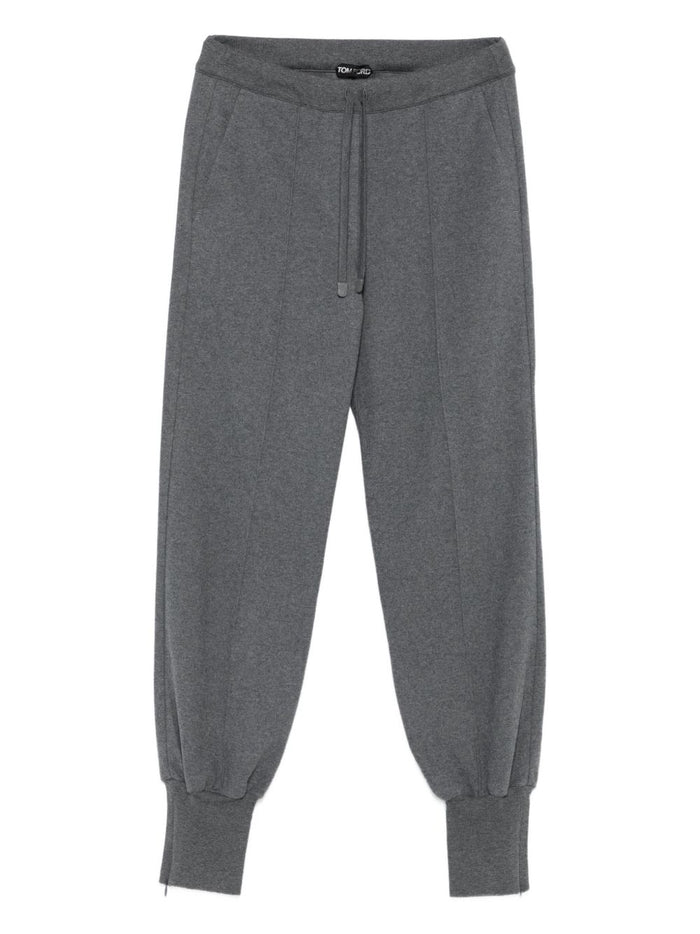 Tom Ford Trousers Grey Cotton