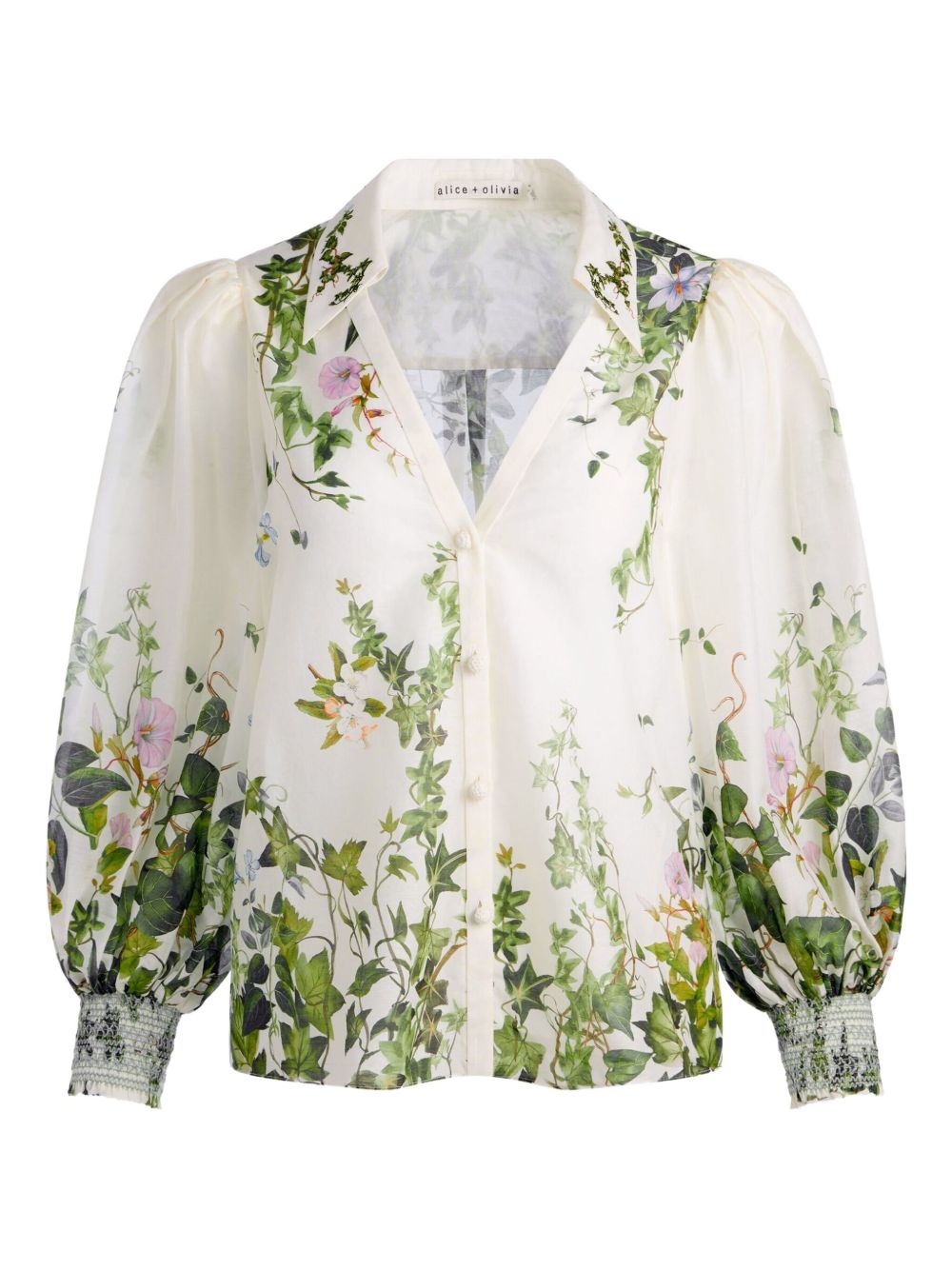 Alice + Olivia Shirts White Fabric