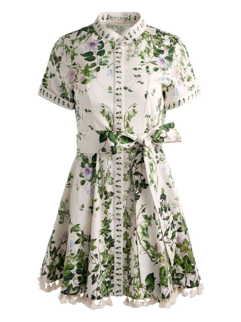 Alice + Olivia Dresses White Cotton