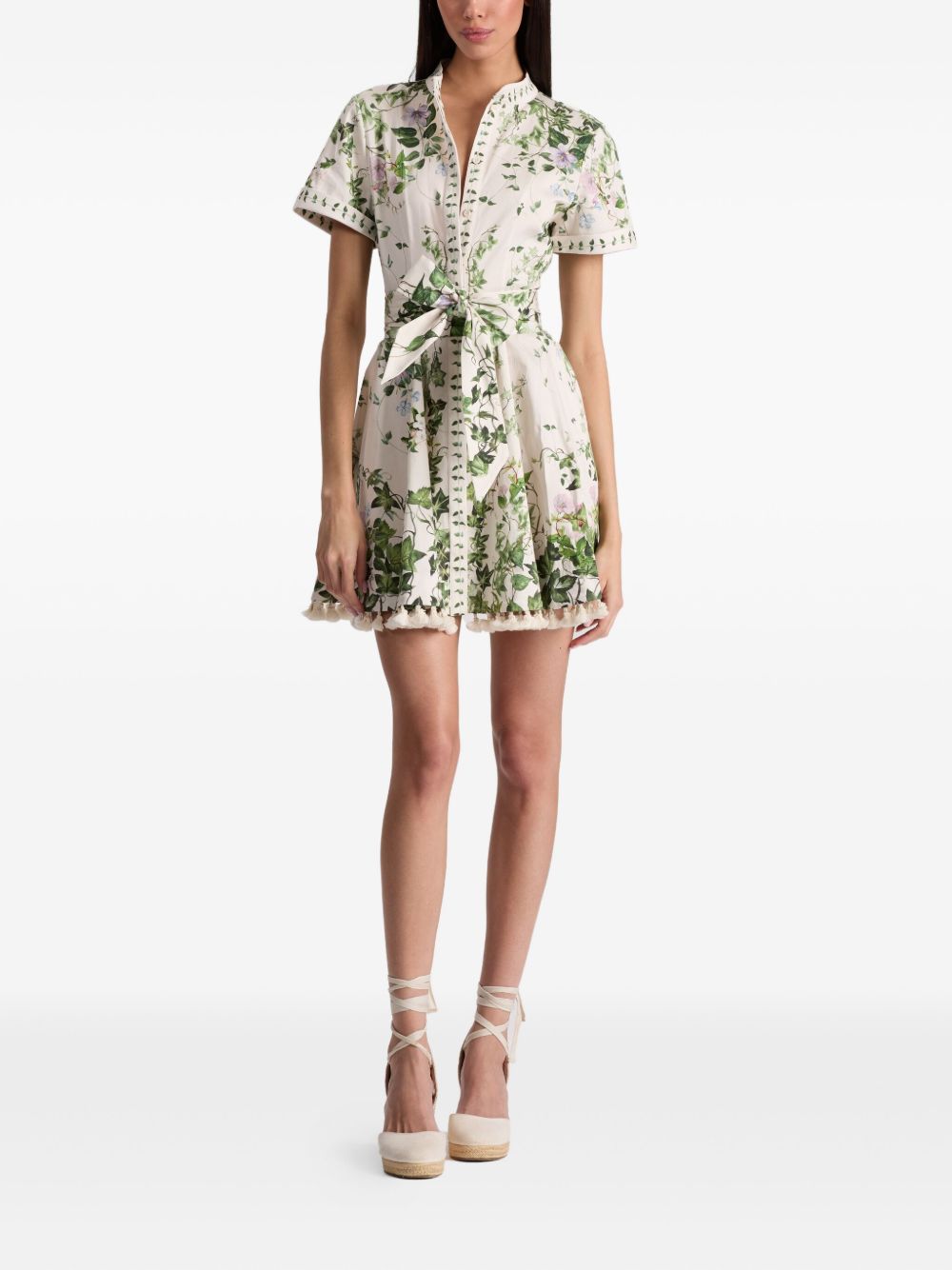 Alice + Olivia Dresses White Cotton