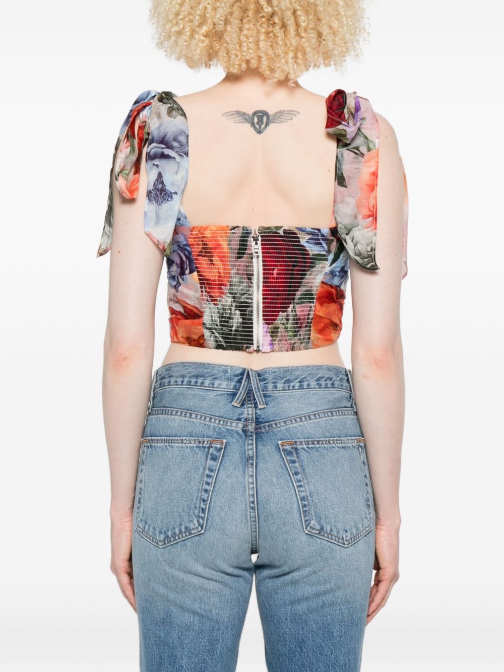Alice + Olivia Top Multicolour Outer: Cotton