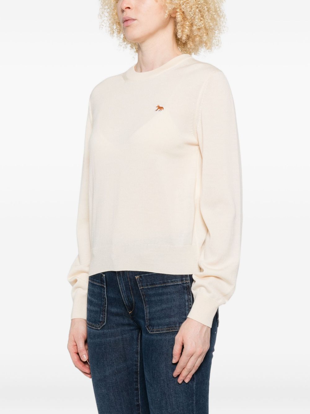 Maison Kitsune Sweaters Powder Wool 100 %