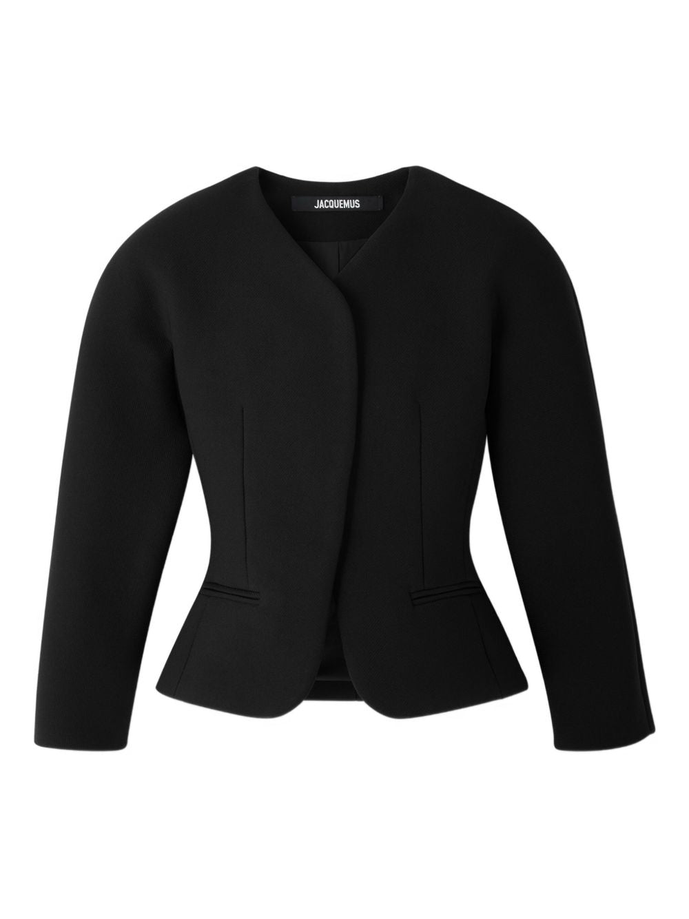 Jacquemus Jackets Black Synthetic->polyester100.0 %