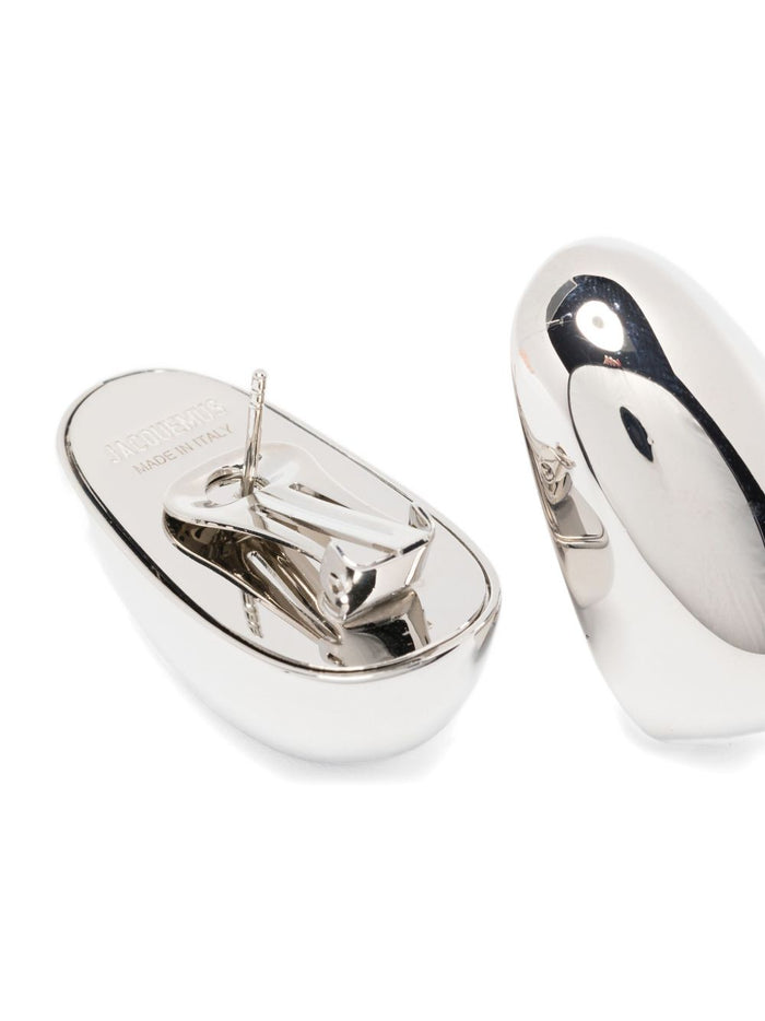 Jacquemus Bijoux Silver Metals & Alloys->brass100.0 %