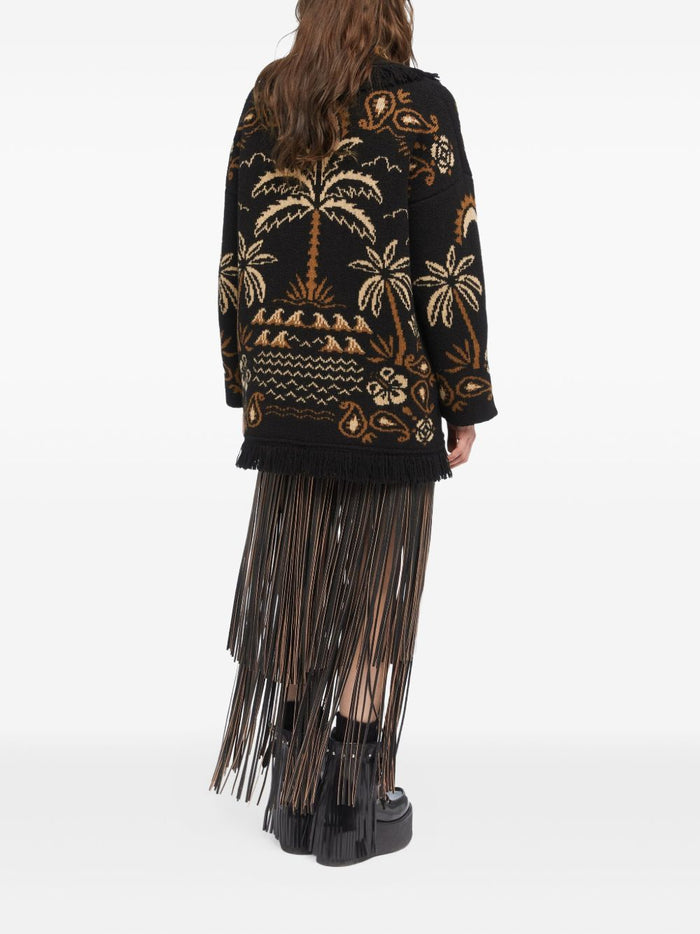 Alanui Sweaters Black Wool