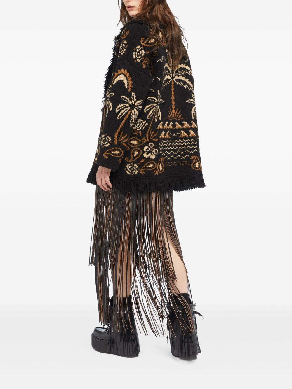 Alanui Sweaters Black Wool