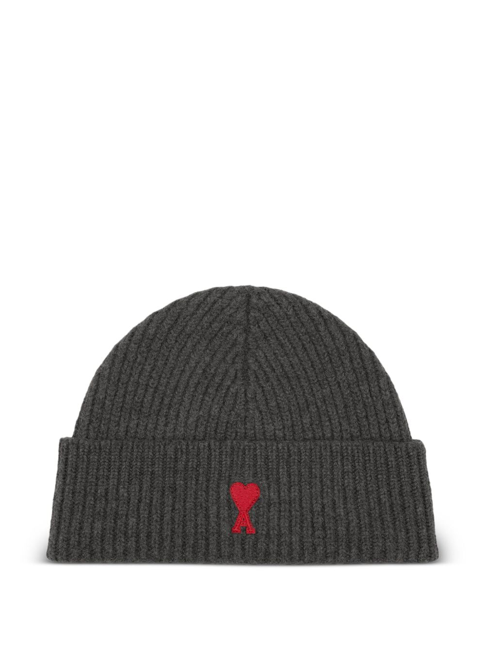 Ami Paris Hats Grey Wool