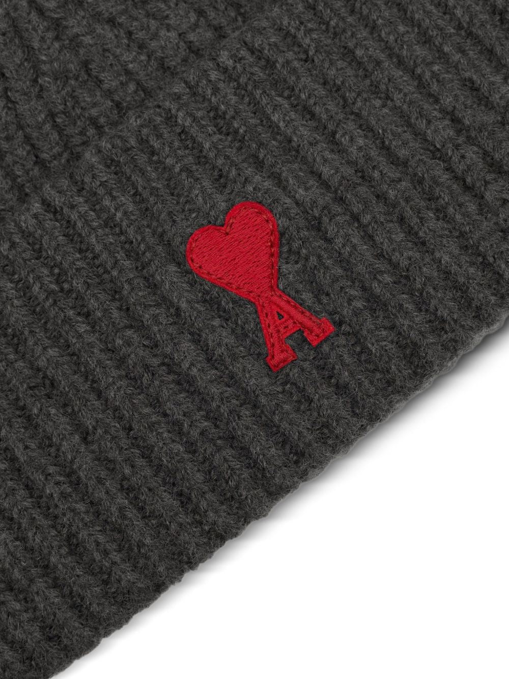 Ami Paris Hats Grey Wool