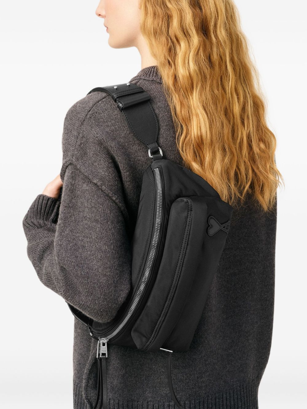 Ami Paris Bags Black Polyamide