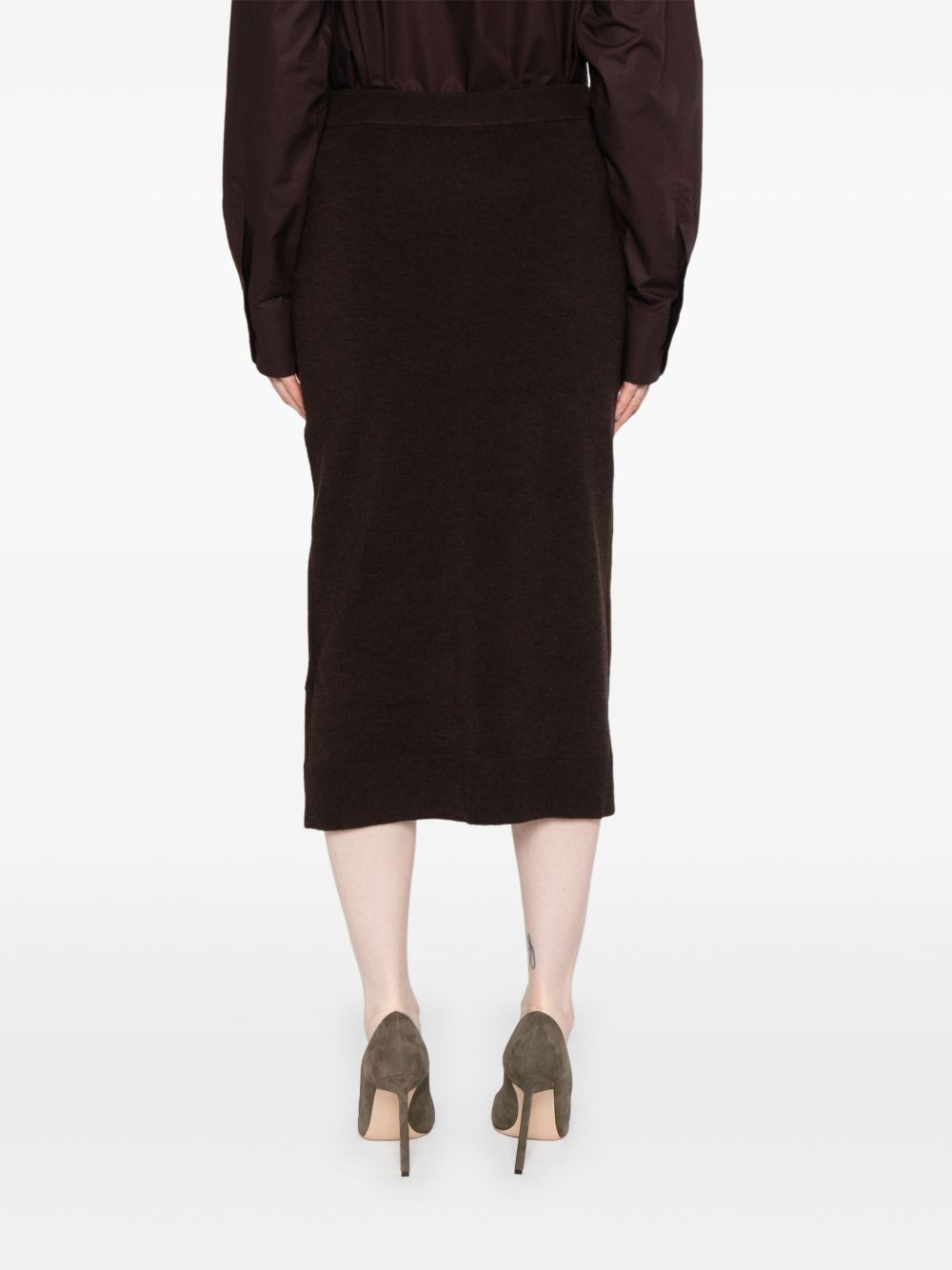 Victoria Beckham Skirts Brown