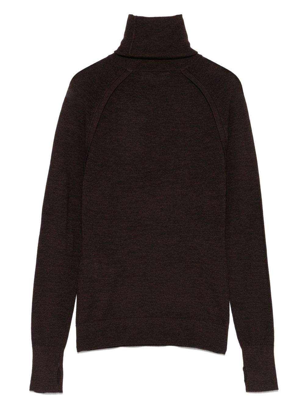 Victoria Beckham Sweaters Brown Merino