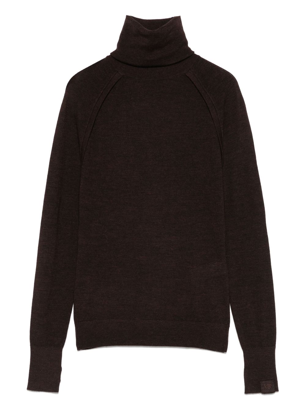 Victoria Beckham Sweaters Brown Merino
