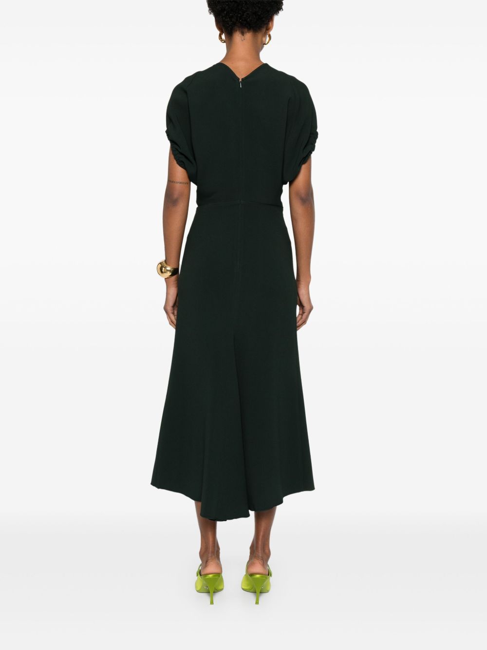 Victoria Beckham Dresses Green Viscose