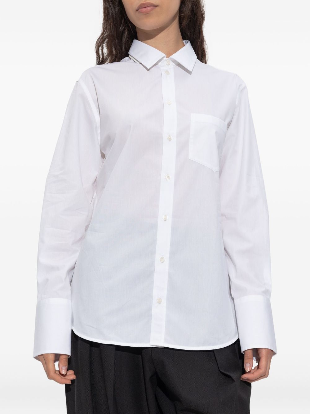 Victoria Beckham Shirts White Outer: Organic Cotton