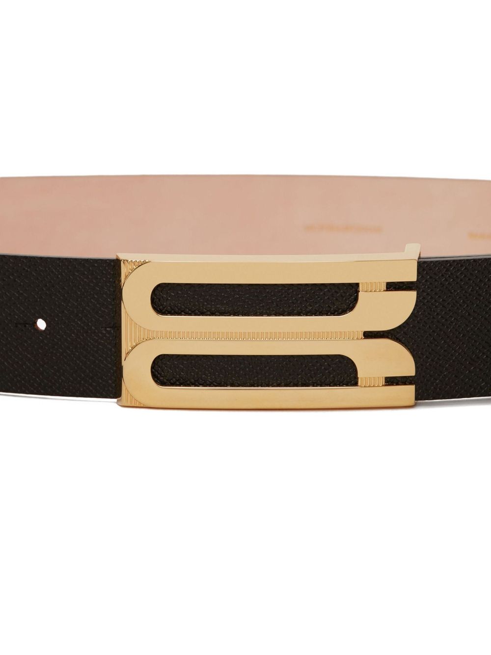 Victoria Beckham Belts Black Calf Leather