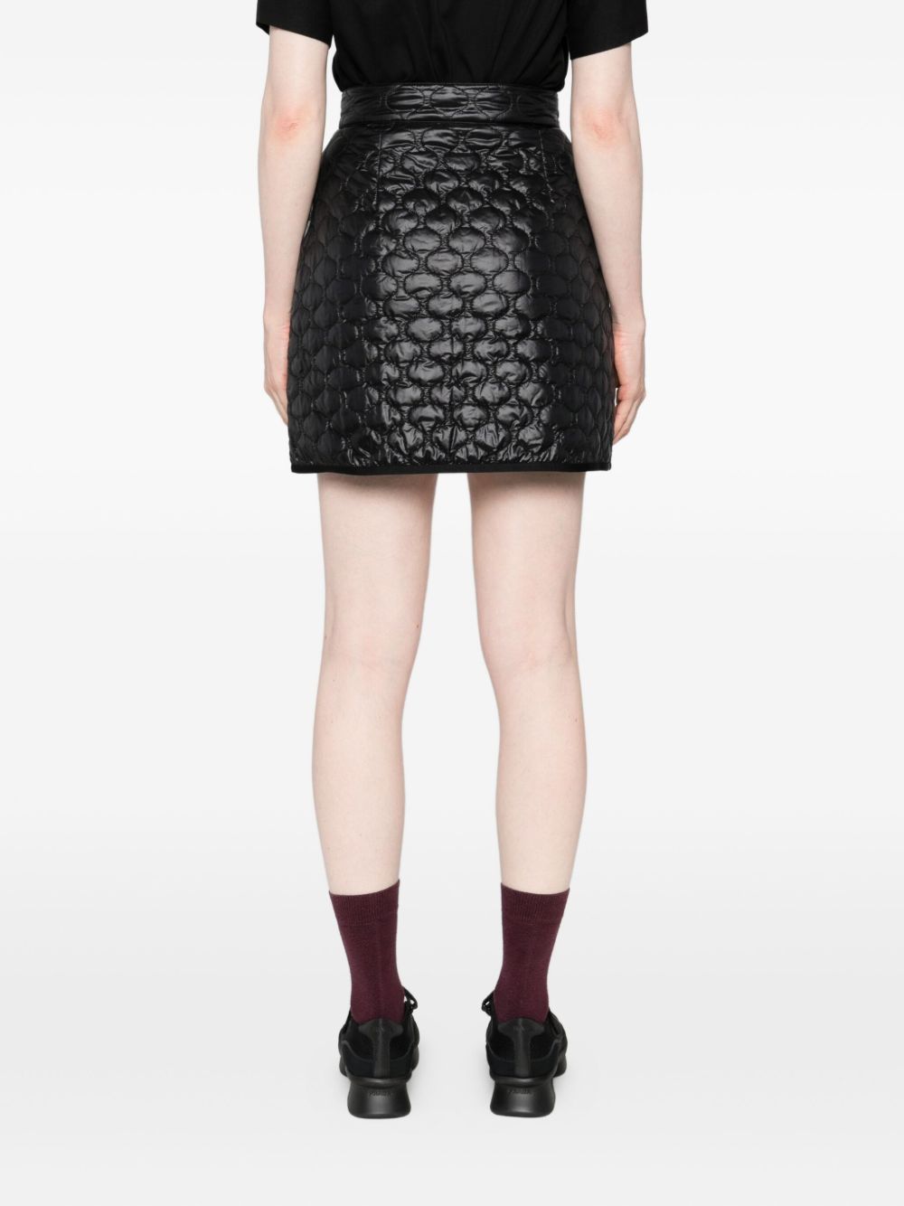 Moncler Skirts Black Outer: Polyamide/nylon