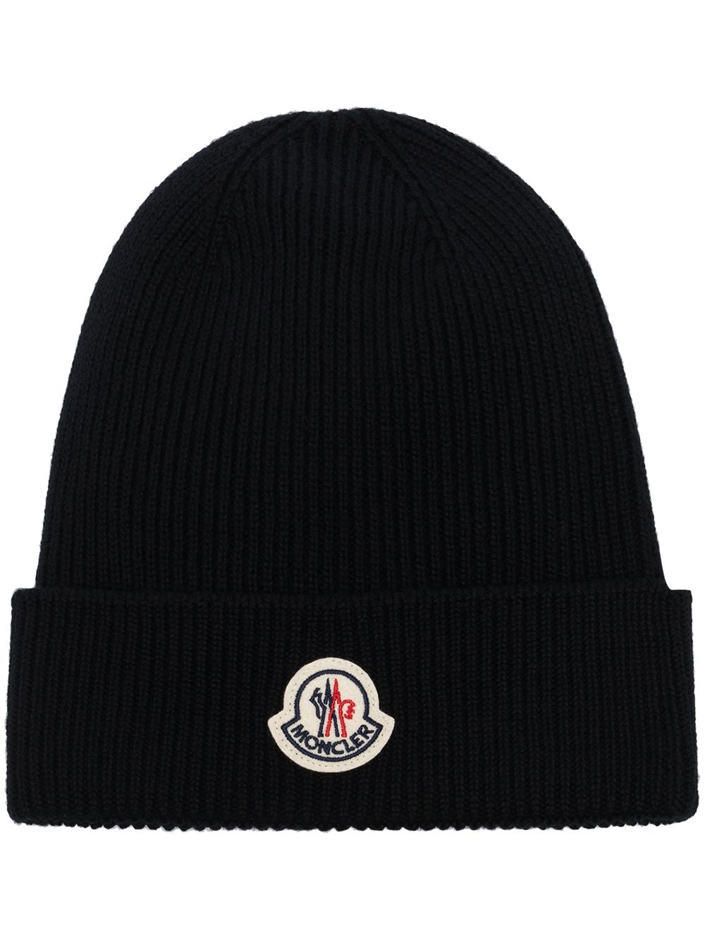 Moncler Hats Black Base Fabric: Virgin Wool