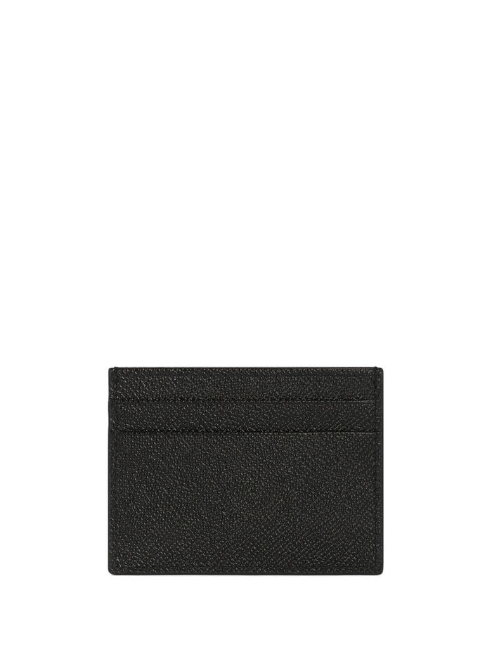 Dolce & Gabbana Wallets Black Vitello