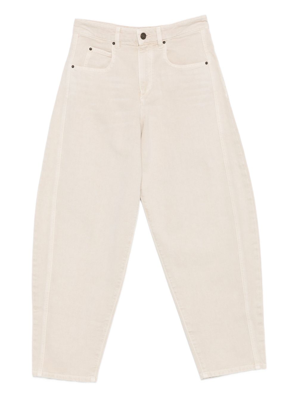 Isabel Marant Jeans Beige Outer: Cotton