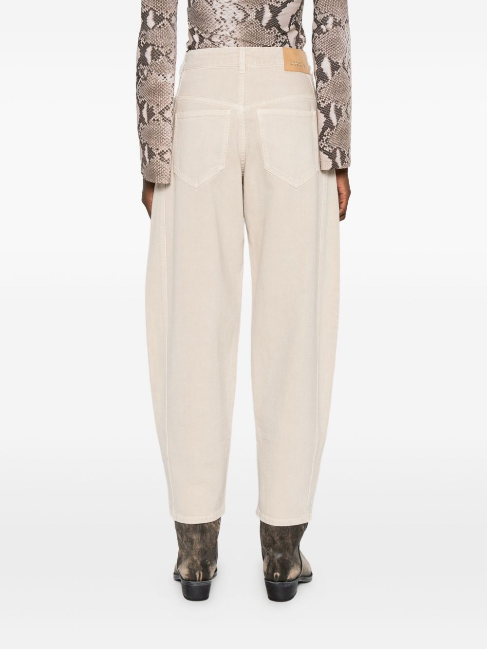 Isabel Marant Jeans Beige Outer: Cotton
