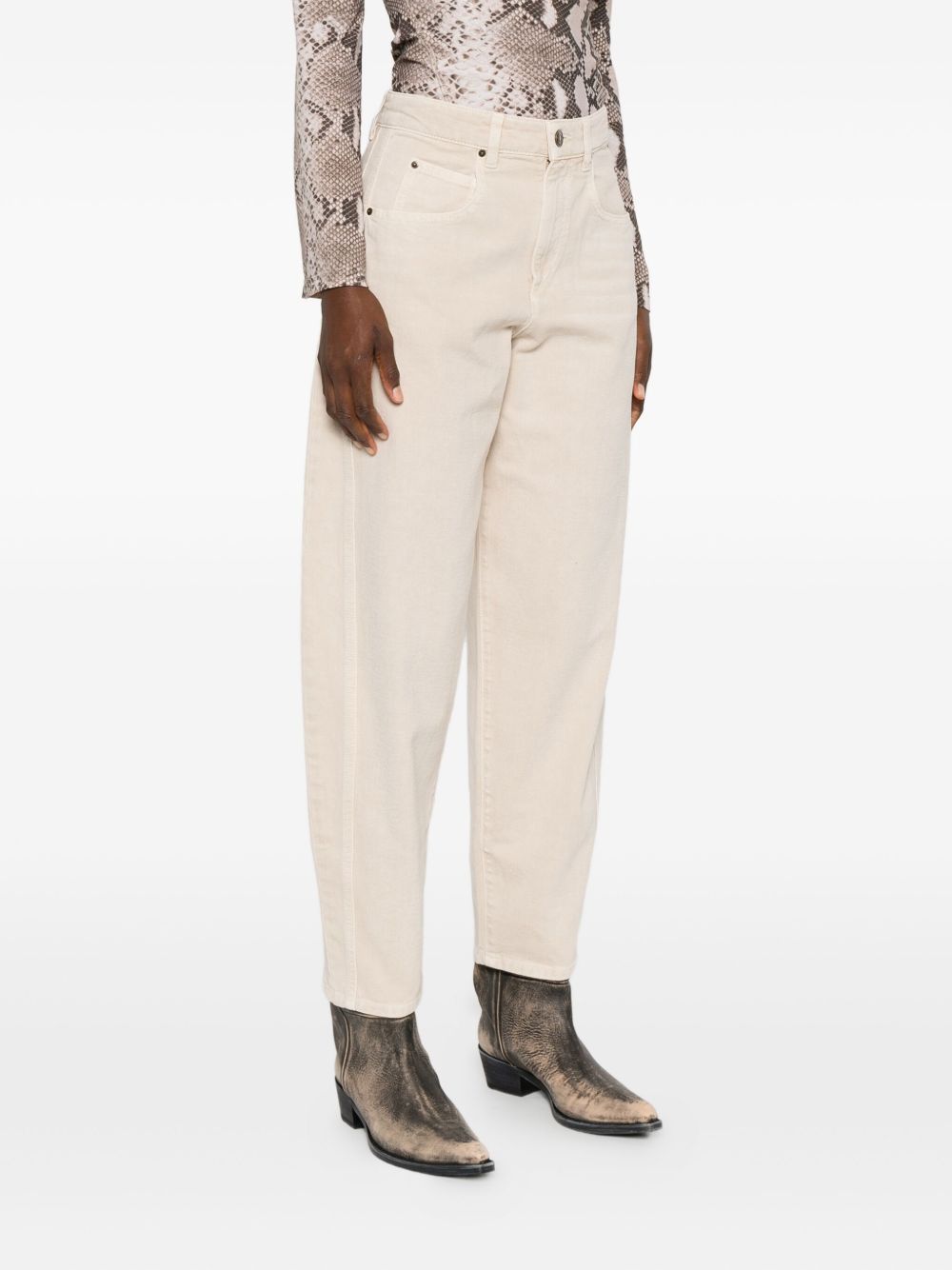 Isabel Marant Jeans Beige Outer: Cotton