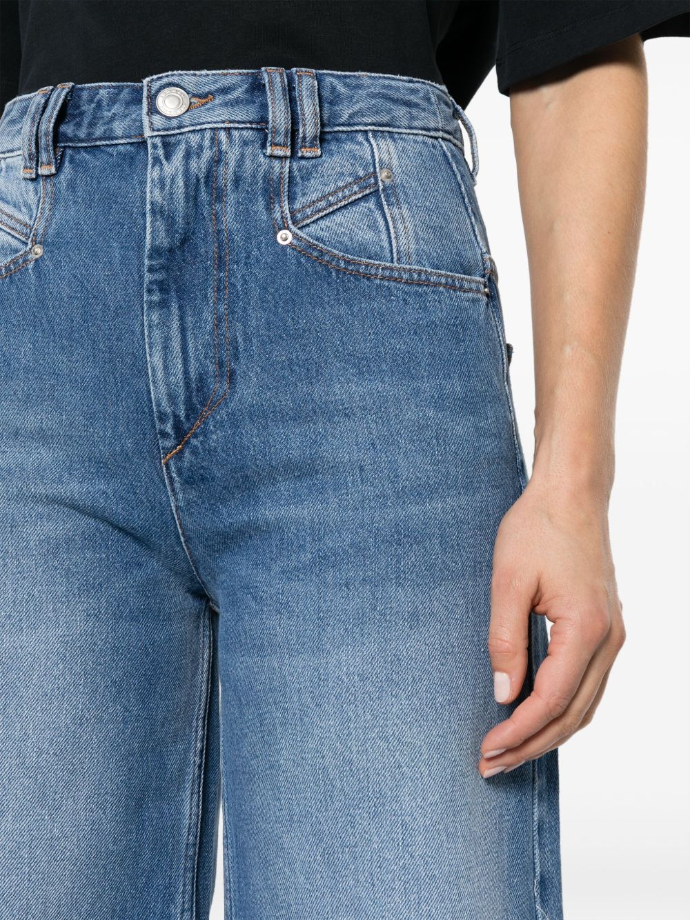 Isabel Marant Jeans Blue Cotton