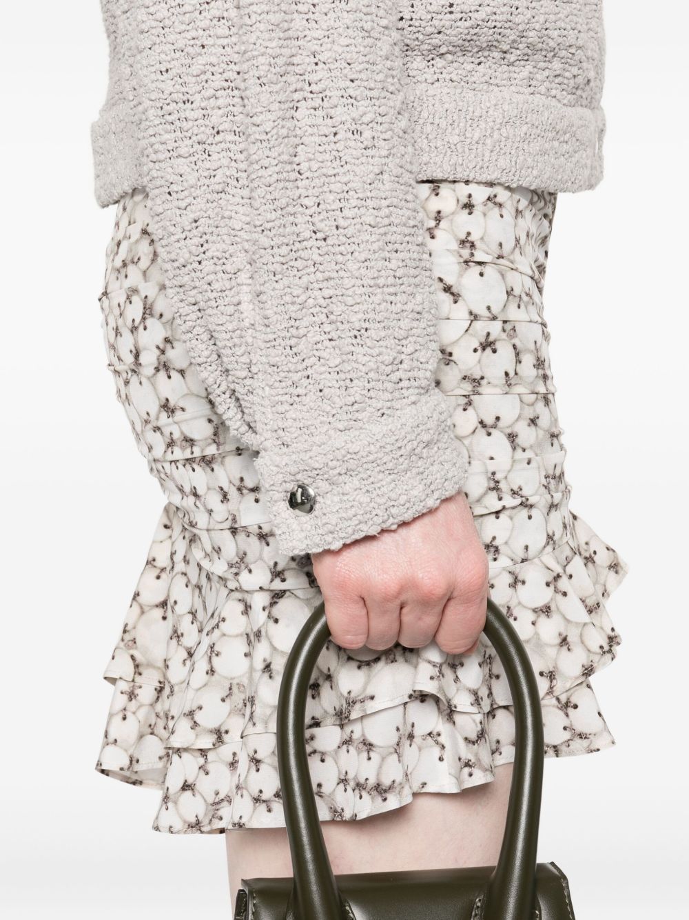 Iro Jackets Light Grey Outer: Cotton