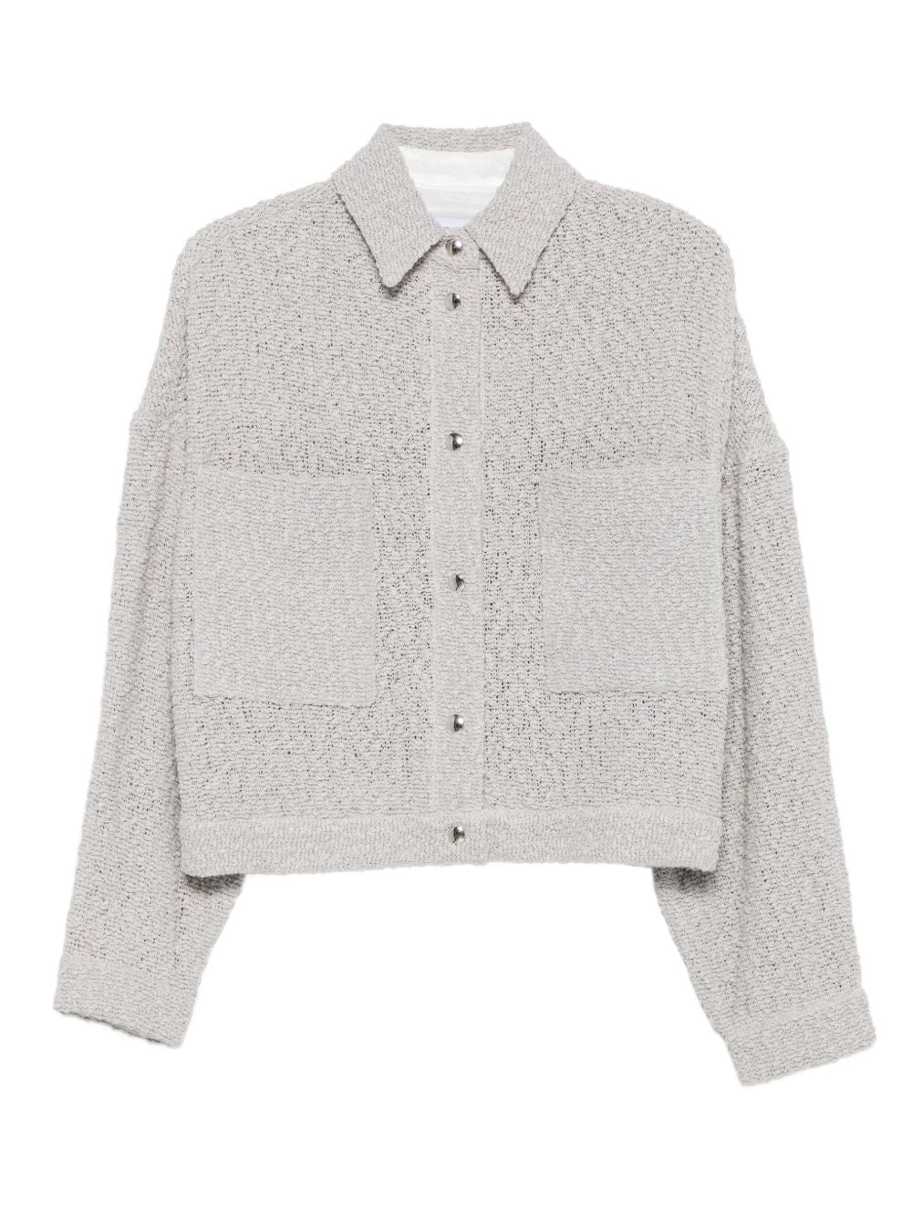 Iro Jackets Light Grey Outer: Cotton