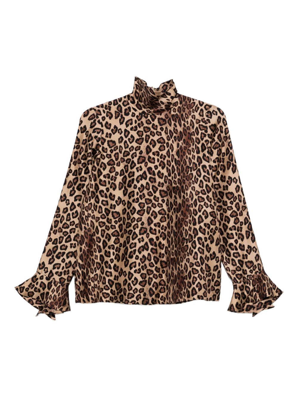 Alberto Biani Shirts Brown Silk