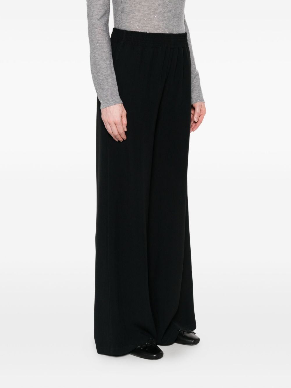 Fabiana Filippi Trousers Black Outer: Acetate