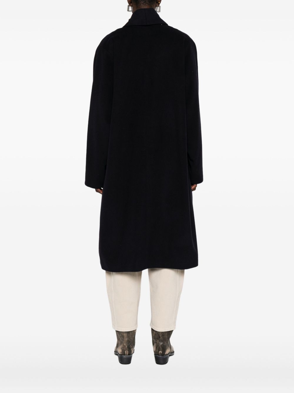 Isabel Marant Coats Black Outer: Virgin Wool