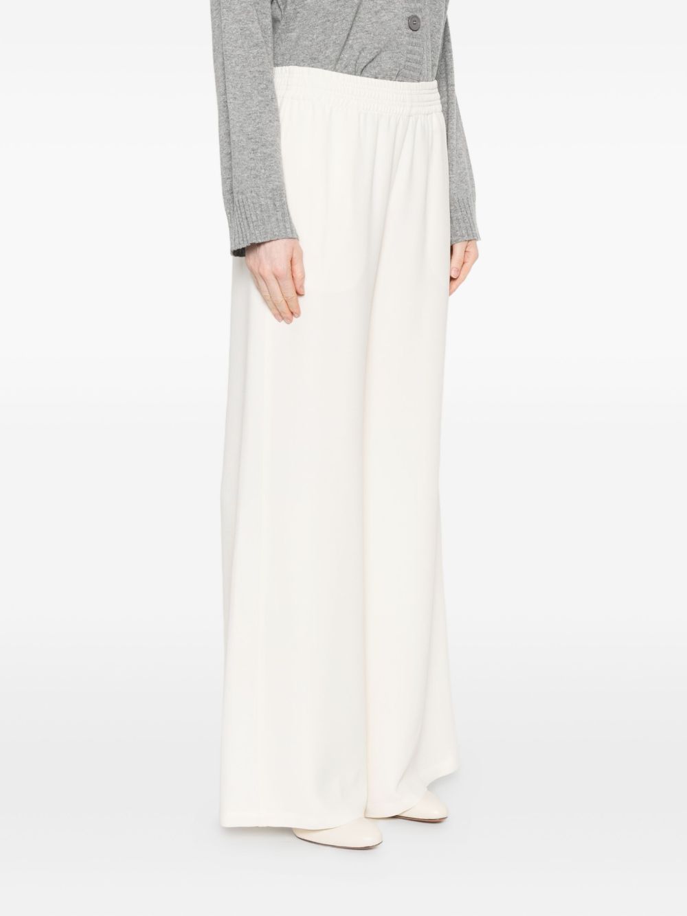 Fabiana Filippi Trousers White Outer: Acetate