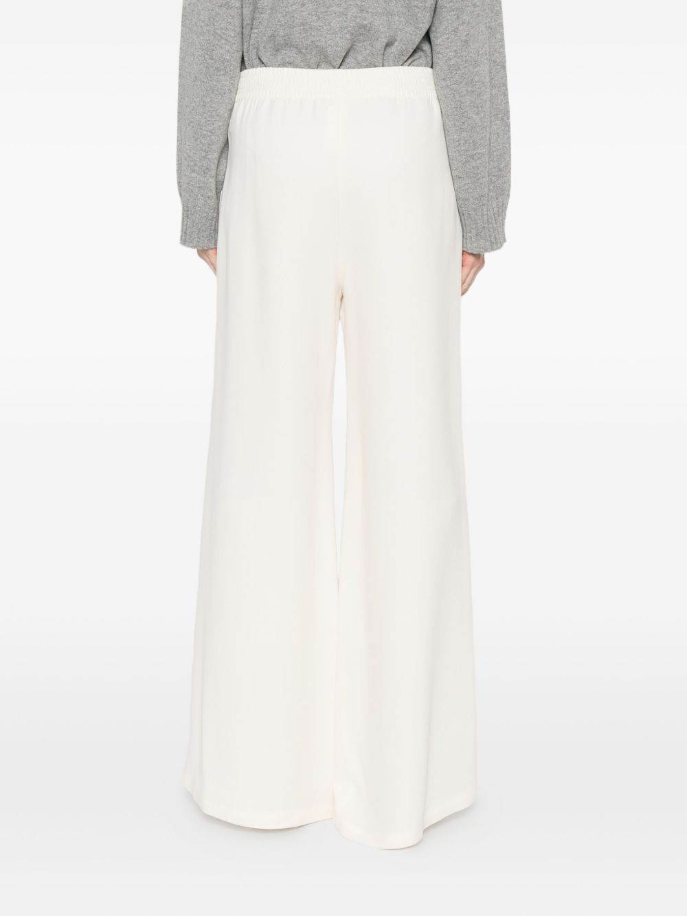 Fabiana Filippi Trousers White Outer: Acetate