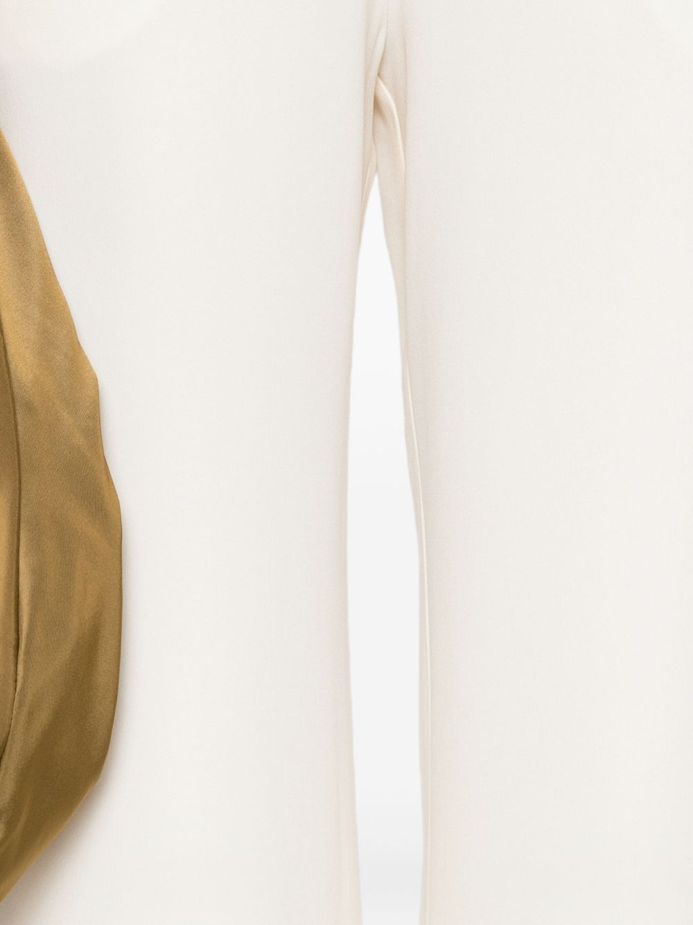 Fabiana Filippi Trousers White Outer: Acetate