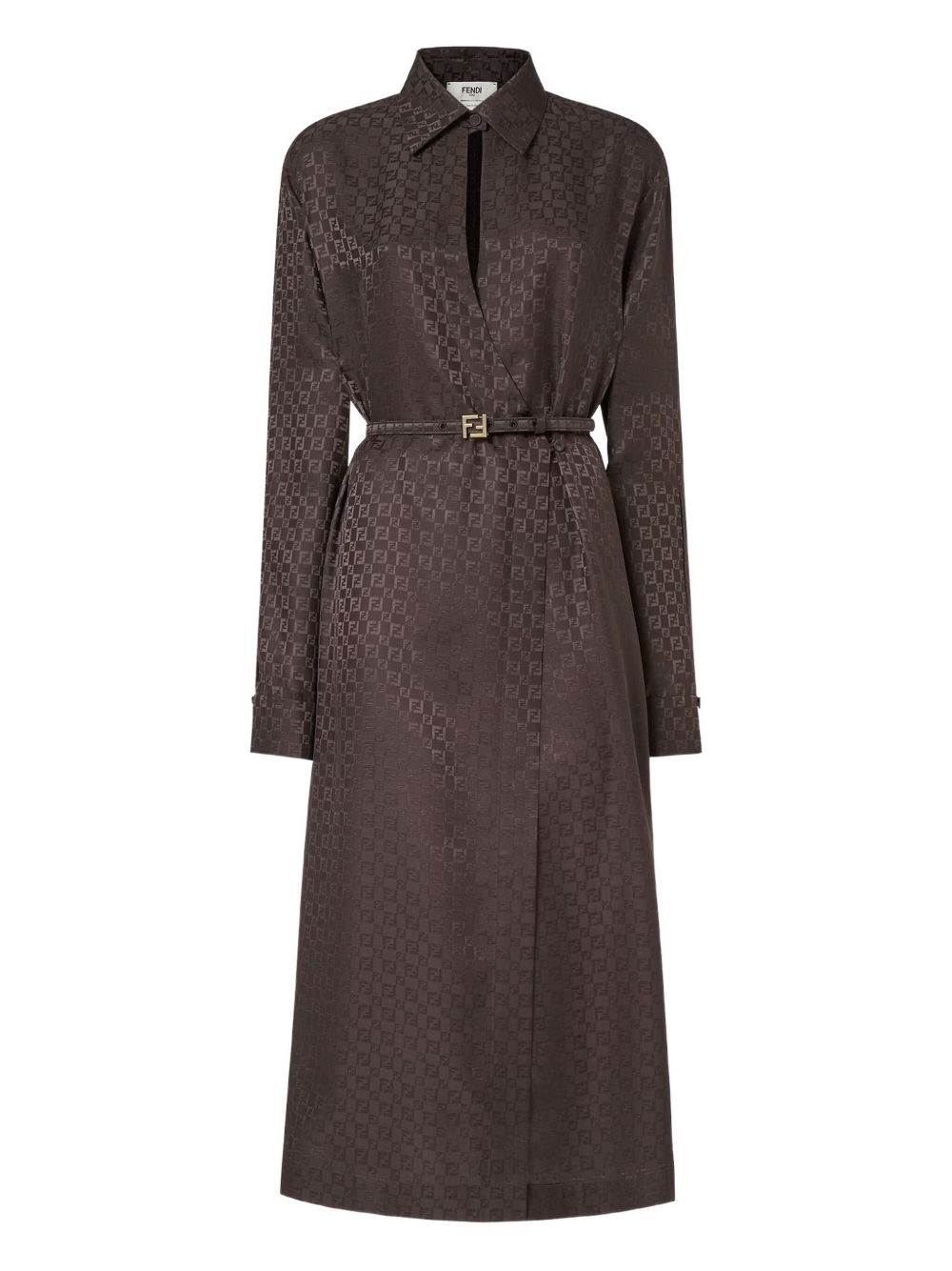 Fendi Dresses Brown
