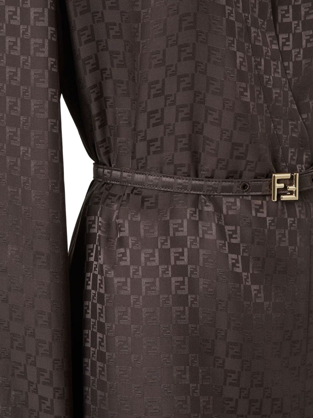 Fendi Dresses Brown