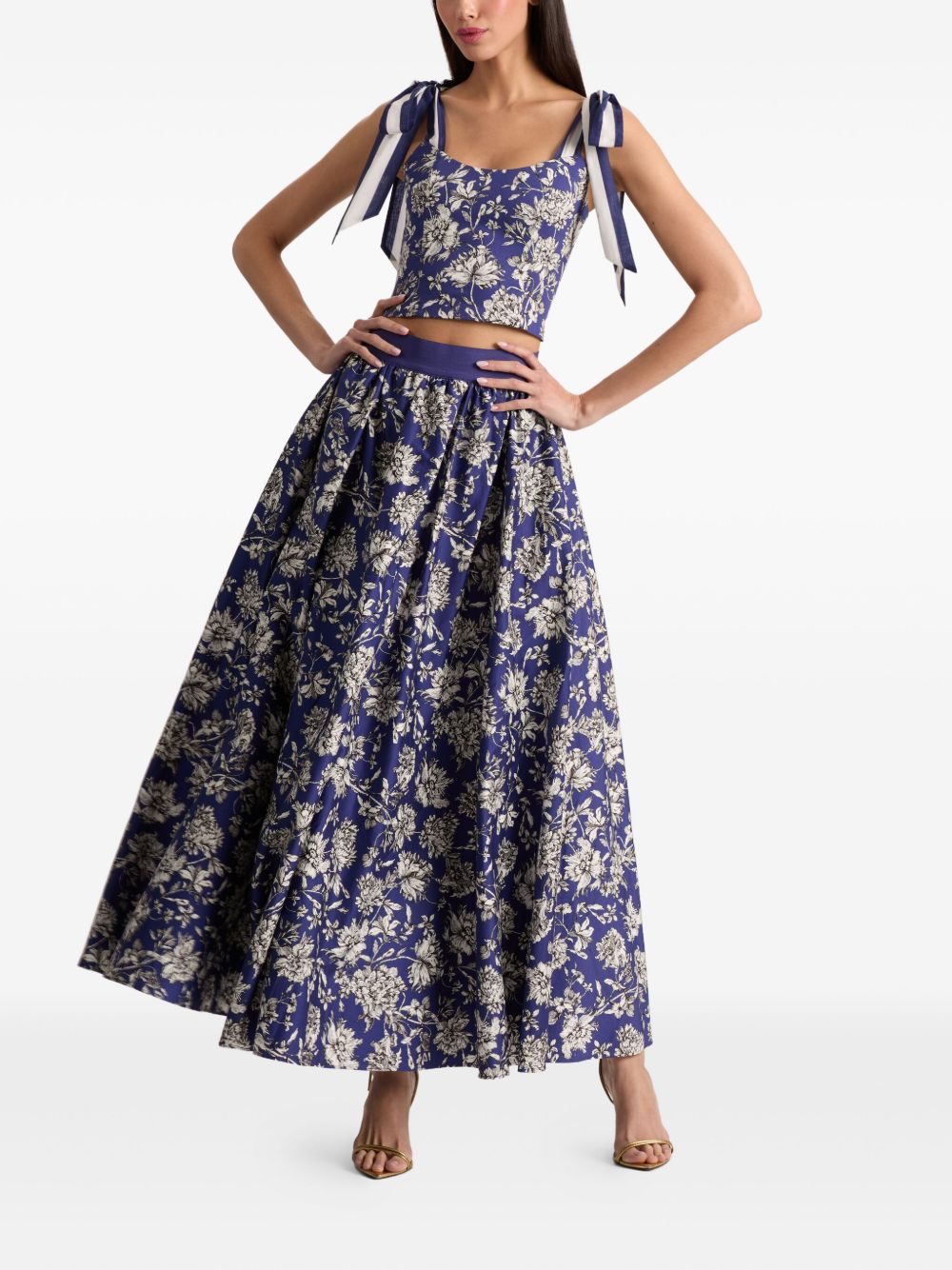 Alice + Olivia Top Blue Body: Pure Cotton